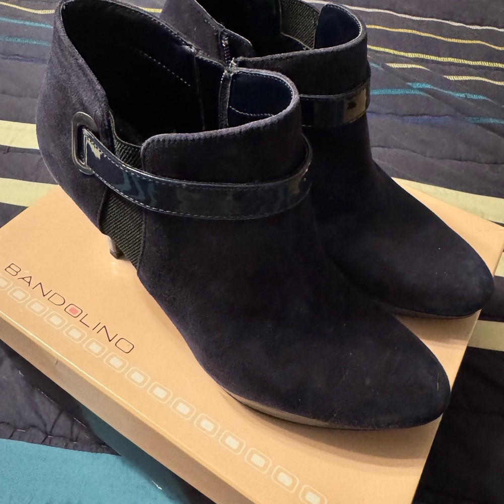 Bandolino Dark Blue Ankle Boots